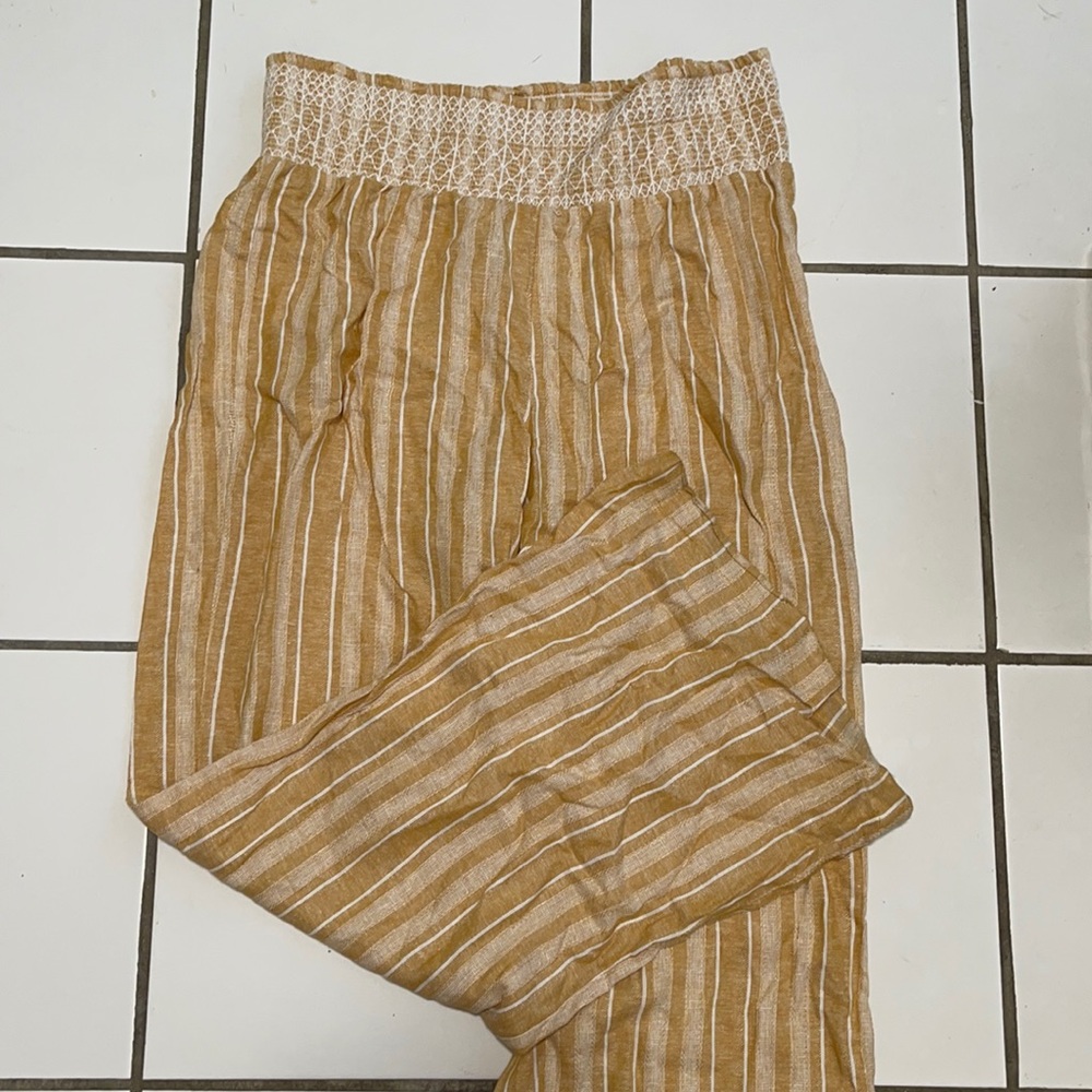 Beachy Long Wide Pants